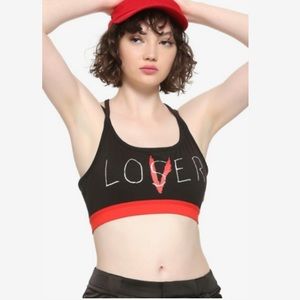 IT LOVER LOSER SPORTS BRA NWTs